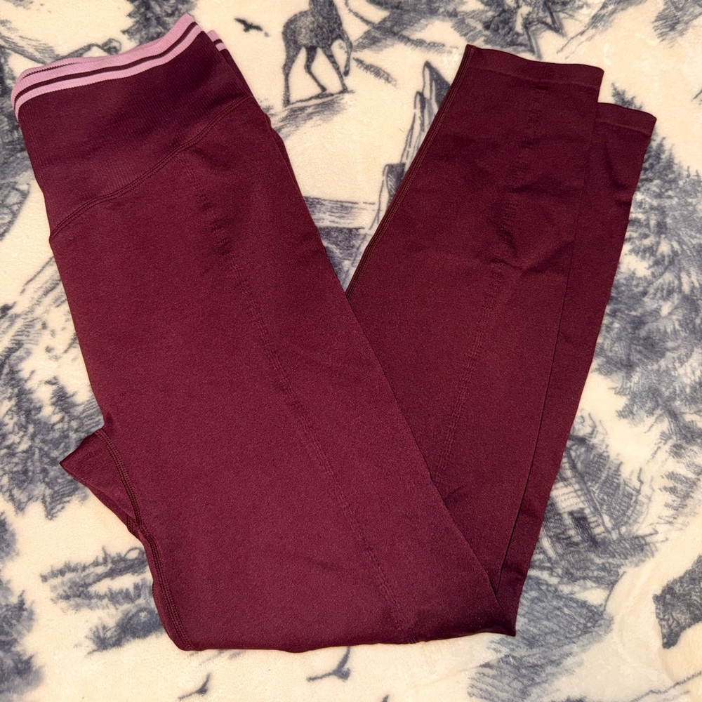 PINK SEAMLESS CLASSIC LEGGINGS